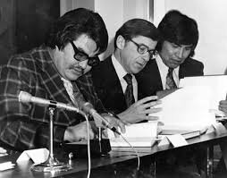 The signing of the James Bay Agreement