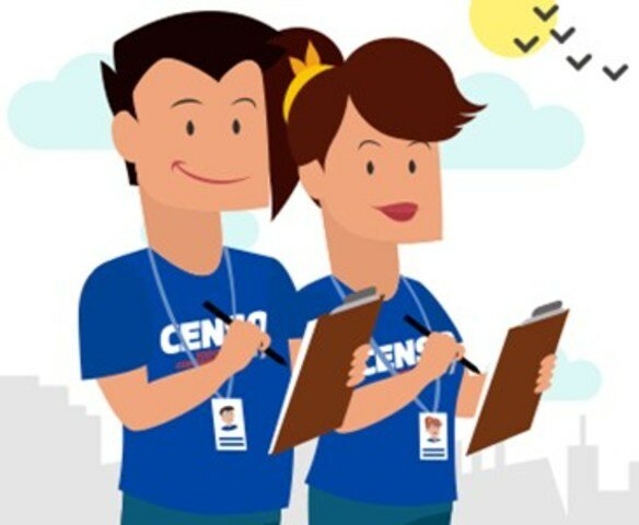 Se realizó el VII Censo de Población y II de Habitación