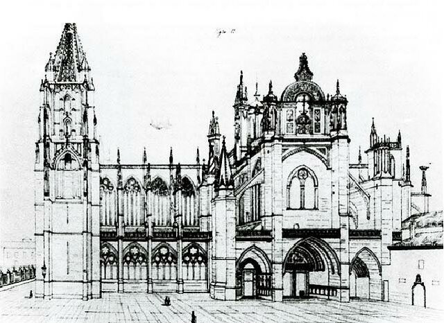 Restauració de la catedral en el segle XIX