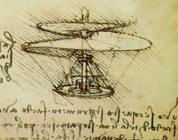 Invenzione  = L’elicottero =