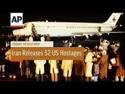 52 American Hostages held in Iran released