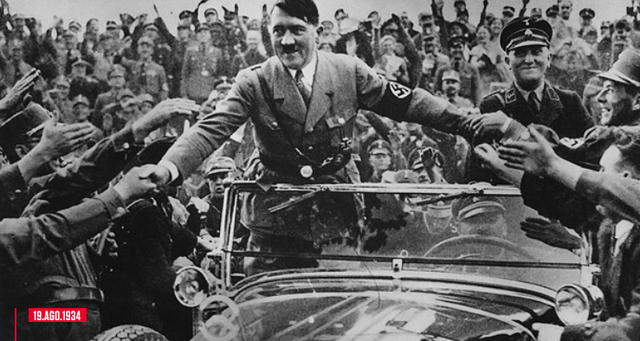 Hitler se convierte en el presidente de la República