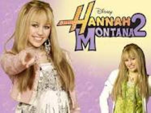 She becomes Hannah Montana