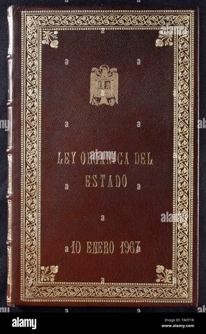 Ley Orgánica del Estado.