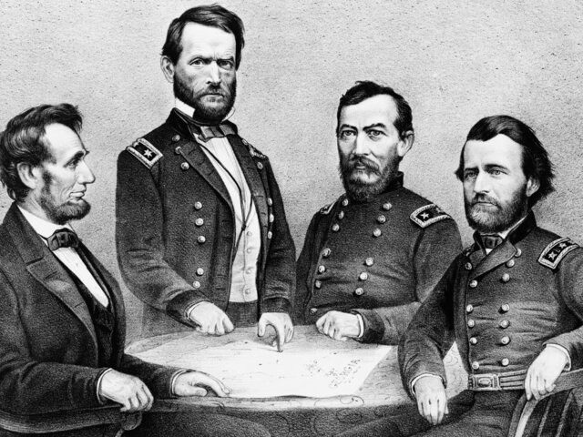 McClellan replaced with Grant