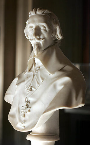 Bust del cardenal Richelieu