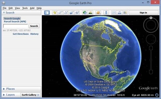 El programa Google Earth es lanzado