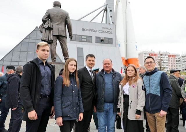 Участие в церемонии открытия памятника Дмитрию Козлову