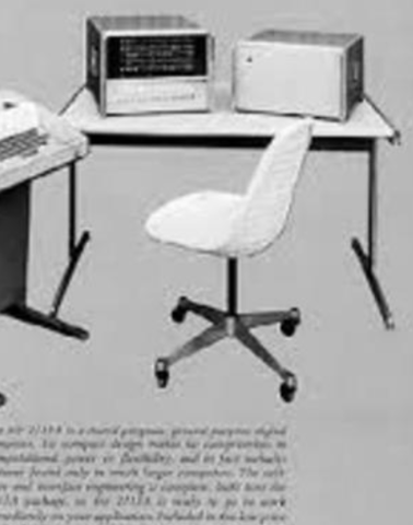 Hewlett-Packard entró en el negocio de las computadoras