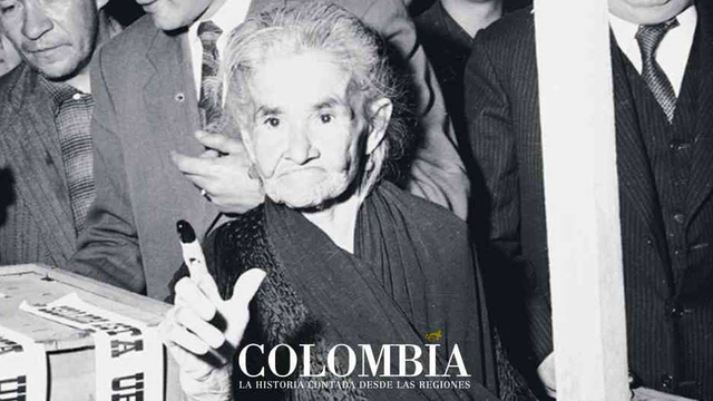 1957 - MUJER EJERCE DERECHO AL VOTO