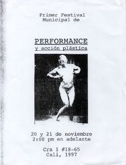 1981 - primer perfomance