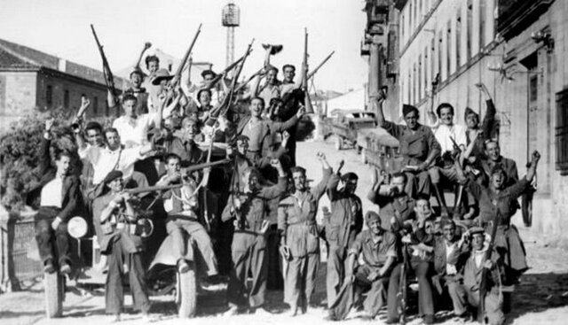 The Spanish Civil War begins