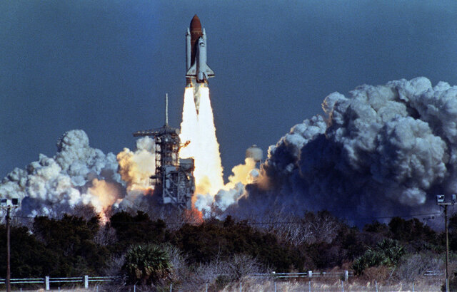 Space Shuttle Challenger explosion (Reagan Speech)