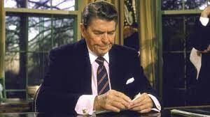 Space Shuttle Challenger explosion (Reagan Speech)