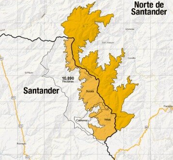 Se delimita Santurbán