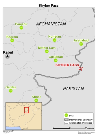 British mission stopped at Khyber Pass