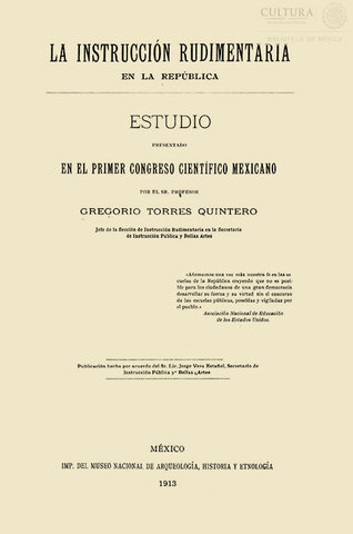 Ley Federal de Instrucción Rudimentaria