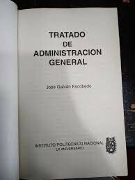 (1962). Tratado general de la administración.
