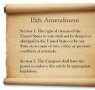 15th amendment