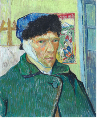 Self Portrait with Bandaged Ear