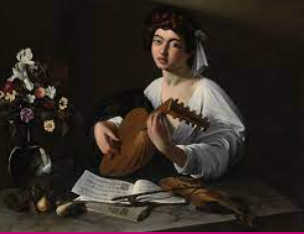 Apolo tocando el Laud