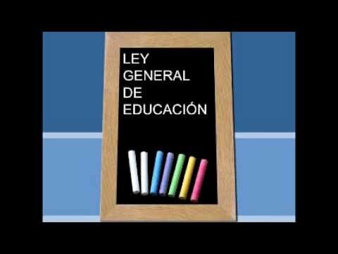 Ley General de Educación (LGE)