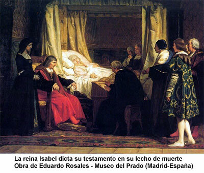 mort de Cristòfor Colom i d'isabel I de Castella
