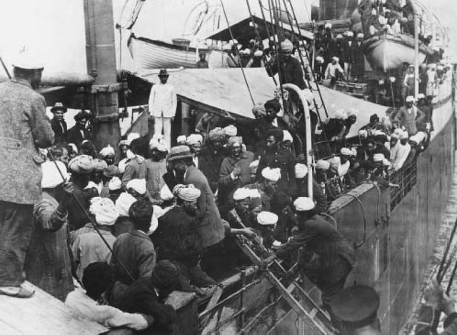 Indians, Chinese and Japanese