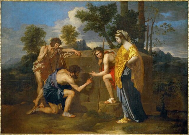Nicolas POUSSIN, Les bergers d'Arcadie
