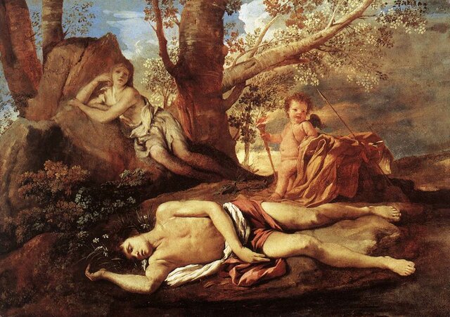 Nicolas POUSSIN, Echo de Narcisse
