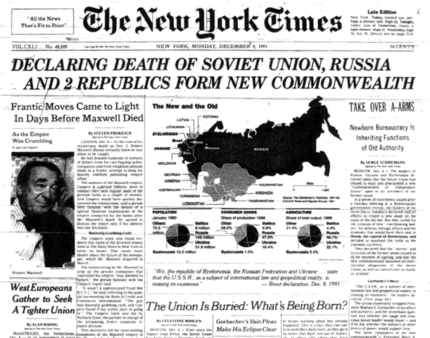 The Fall of the Soviet Union