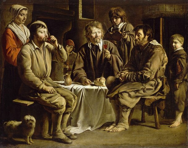 Louis Le NAIN, le repas des paysans