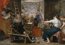 Velázquez pinta: Las Hilanderas
