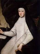 Carreño de Miranda pinta: La reina viuda Mariana de Austria