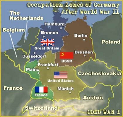 Postwar occupation and division of Germany (1949-1950)