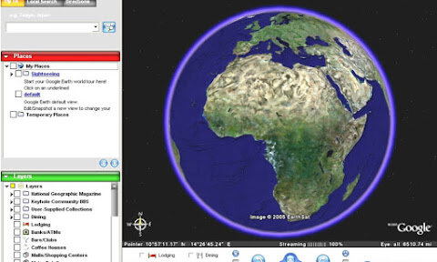 El programa Google Earth es lanzado