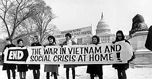 Protestas en contra de la Guerra de Vietnam