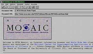 Primer navegador web para Windows