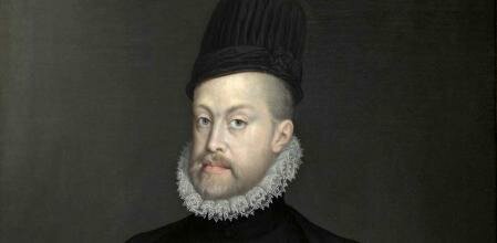 Carles I abdica i esdevé rei el seu fill Felip II