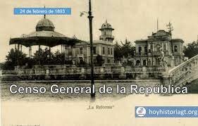 Censo General de población, III y IV en Guatemala.