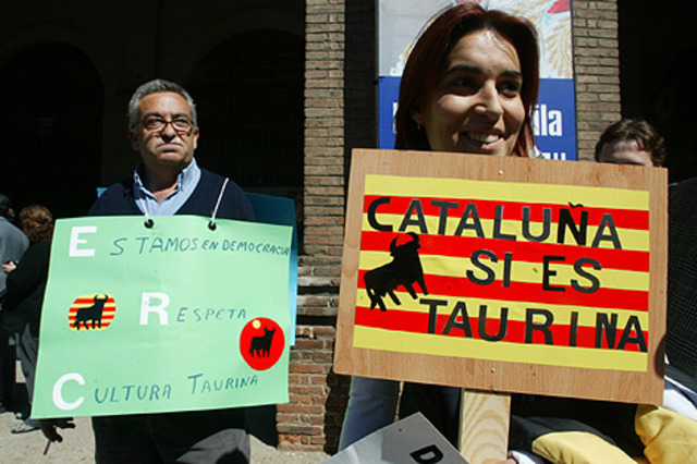 Manifestación Plataforma defensa de la fiesta