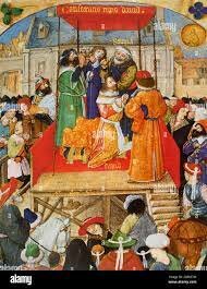 Coronación del Rey David.