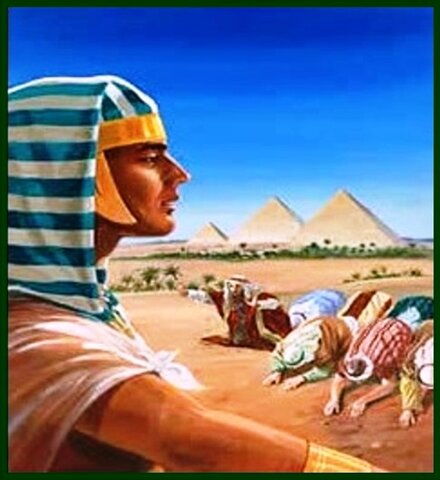 Vienen los hermanos de Yosef a Egipto