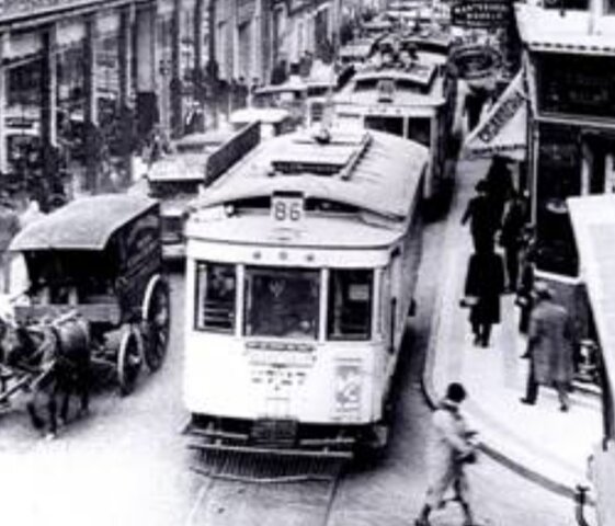 Desaparición de los tranvias
