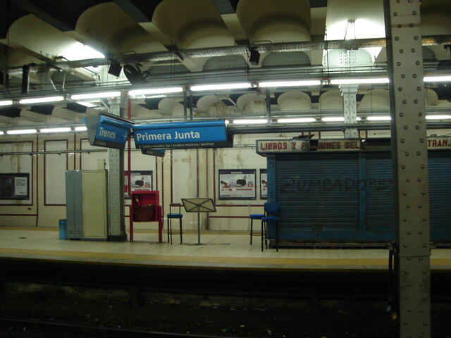 Primera junta linea A