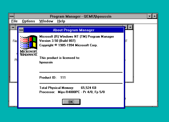 WINDOWS NT