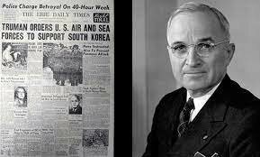 Truman sends troops to Korea