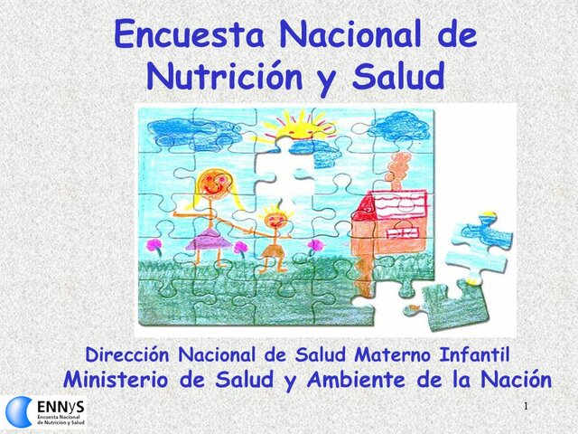 Encuesta Nacional Salud Materna Infantil