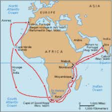 Bartomeu Dias gira per cap de Bona Esperança