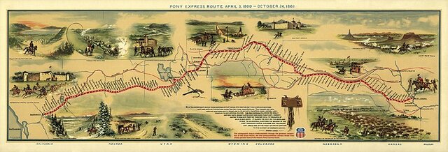 The Beginning of the Pony Express
